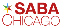 Saba logo, horizontal version, on a transparent background
