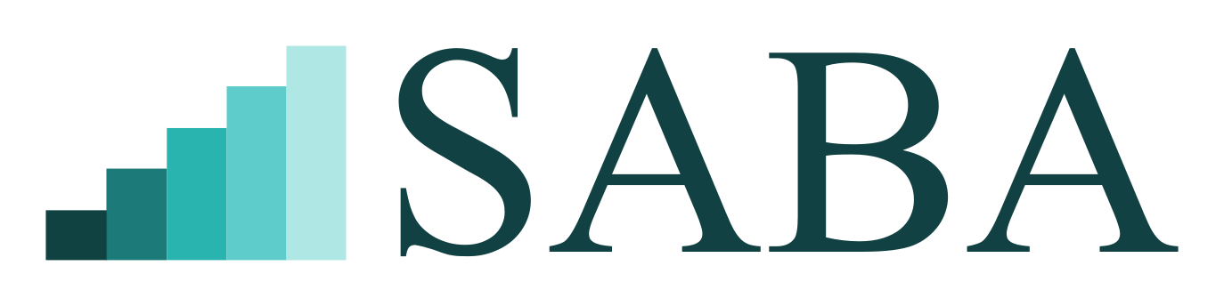 Saba logo on a transparent background