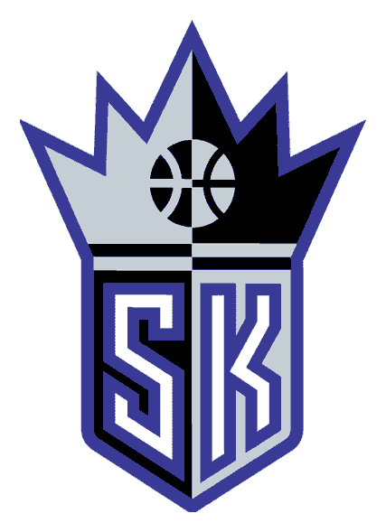 Sacramento Kings logo, horizontal version, on a transparent background