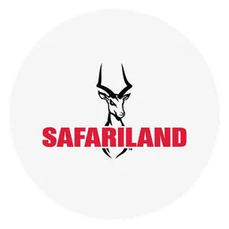 Safariland logo, white icon version, on a transparent background