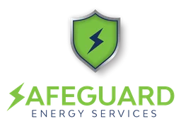 Safeguard logo, horizontal version, on a transparent background