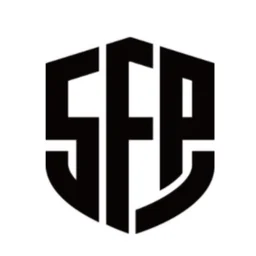 Safepal logo, monochrome icon version, on a transparent background