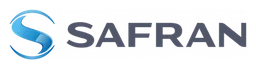 Safran logo, white icon version, on a transparent background
