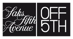 Saks Fifth Avenue logo, black version, on a transparent background