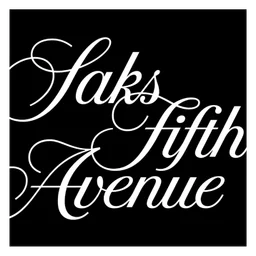 Saks Fifth Avenue logo, black icon version, on a transparent background