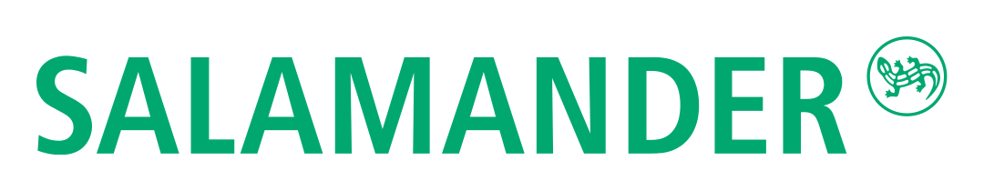 Salamander logo on a transparent background