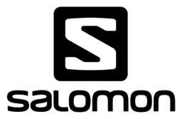 Salomon Sports logo, black version, on a transparent background