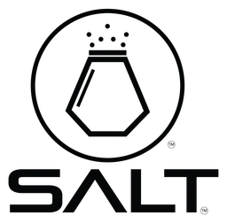 Salt logo, black icon version, on a transparent background