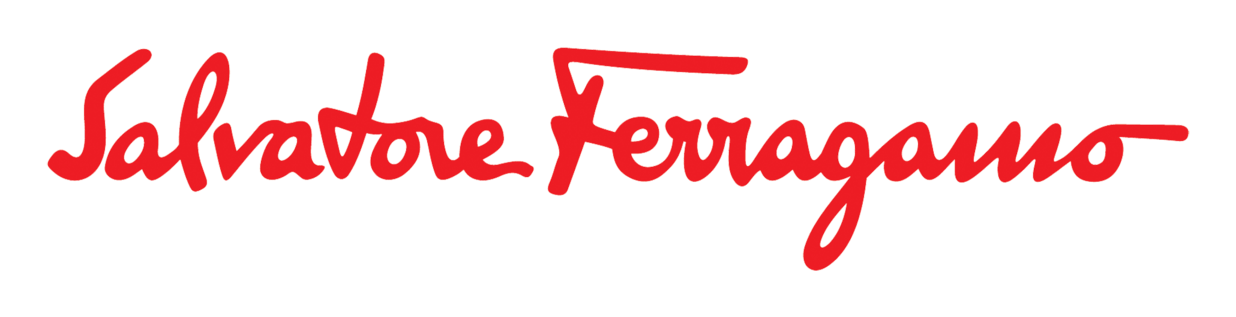 Salvatore Ferragamo logo on a transparent background