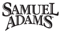 Samuel Adams logo, black version, on a transparent background
