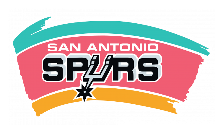 San Antonio Spurs logo on a transparent background