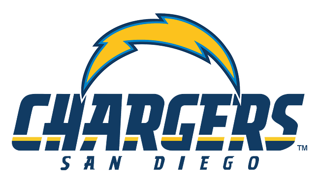 San Diego Chargers logo on a transparent background