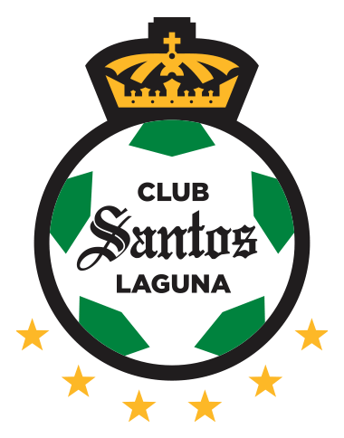 Santos logo, horizontal version, on a transparent background