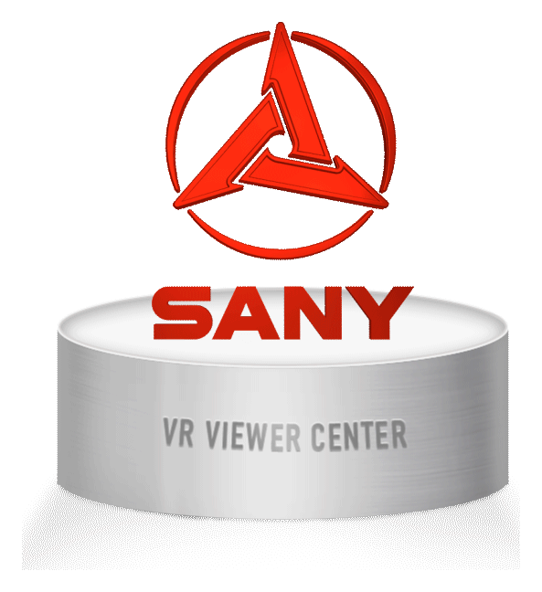 Sany logo, icon version, on a transparent background