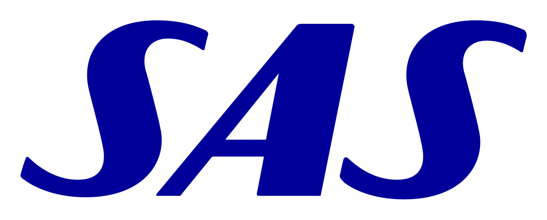 SAS logo on a transparent background