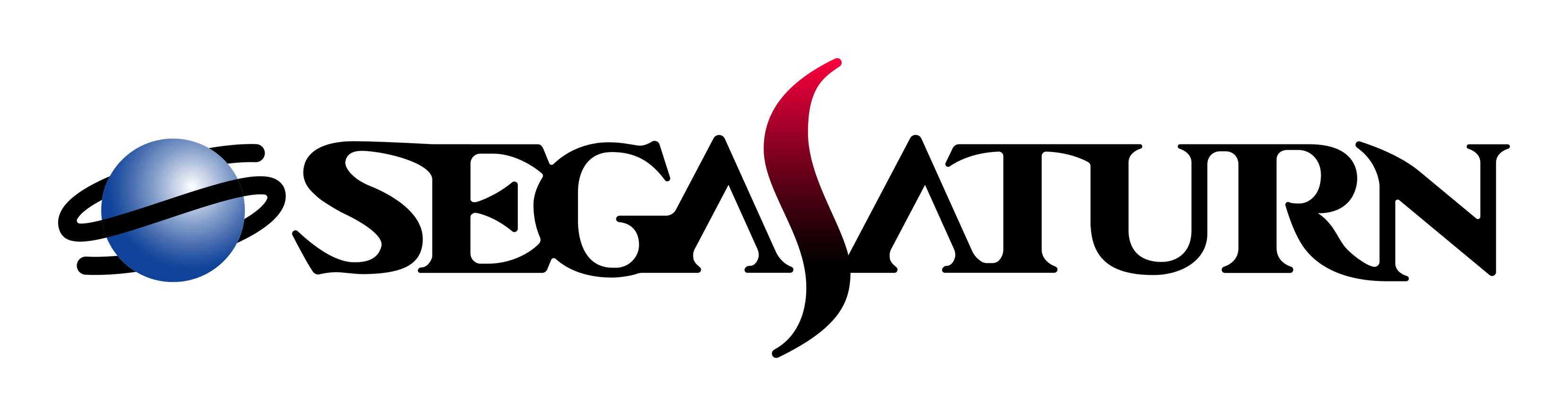 Saturn logo on a transparent background