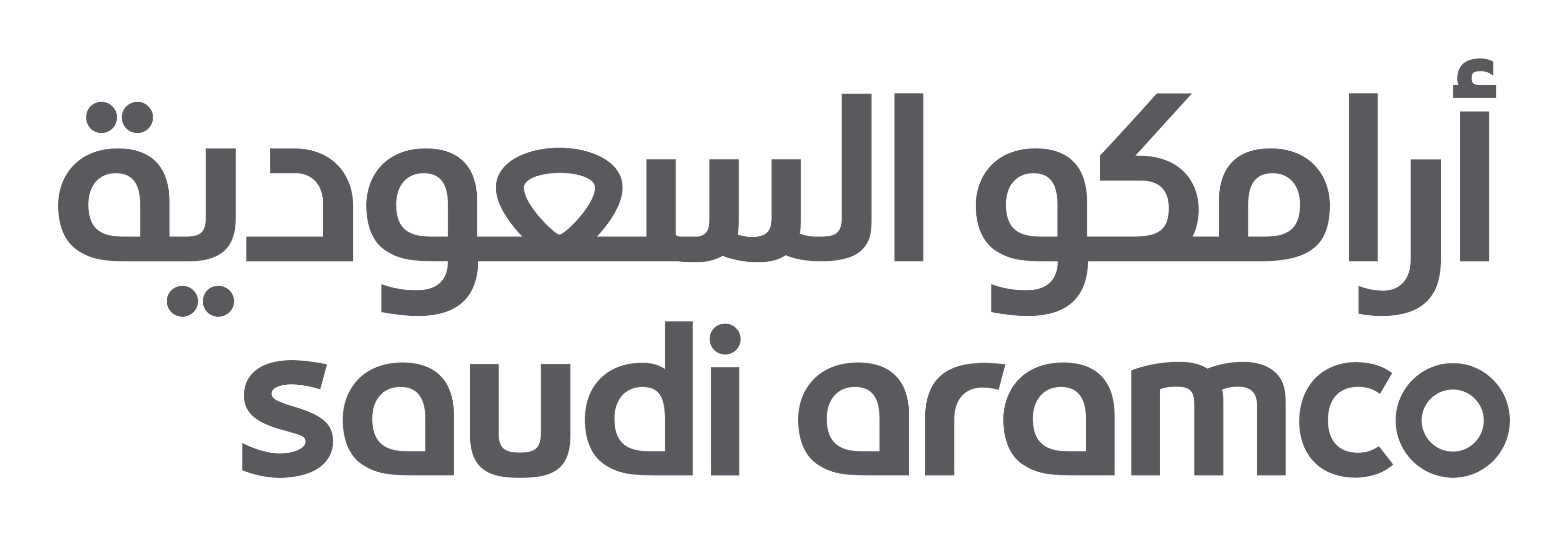 Saudi Aramco logo on a transparent background