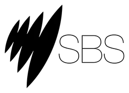 SBS logo, black version, on a transparent background