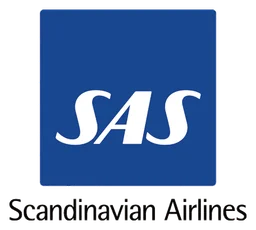 Logo da Scandinavian Airlines, versão ícone, em fundo transparente