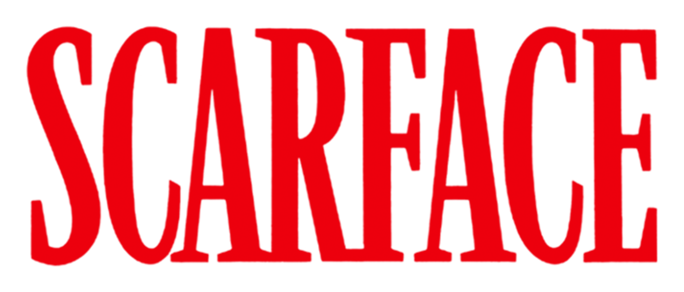 Scarface logo on a transparent background