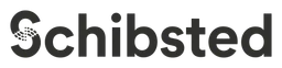 Schibsted logo, black wordmark version, on a transparent background