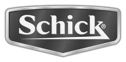 Schick のロゴ、モノクロバージョン（背景透過）