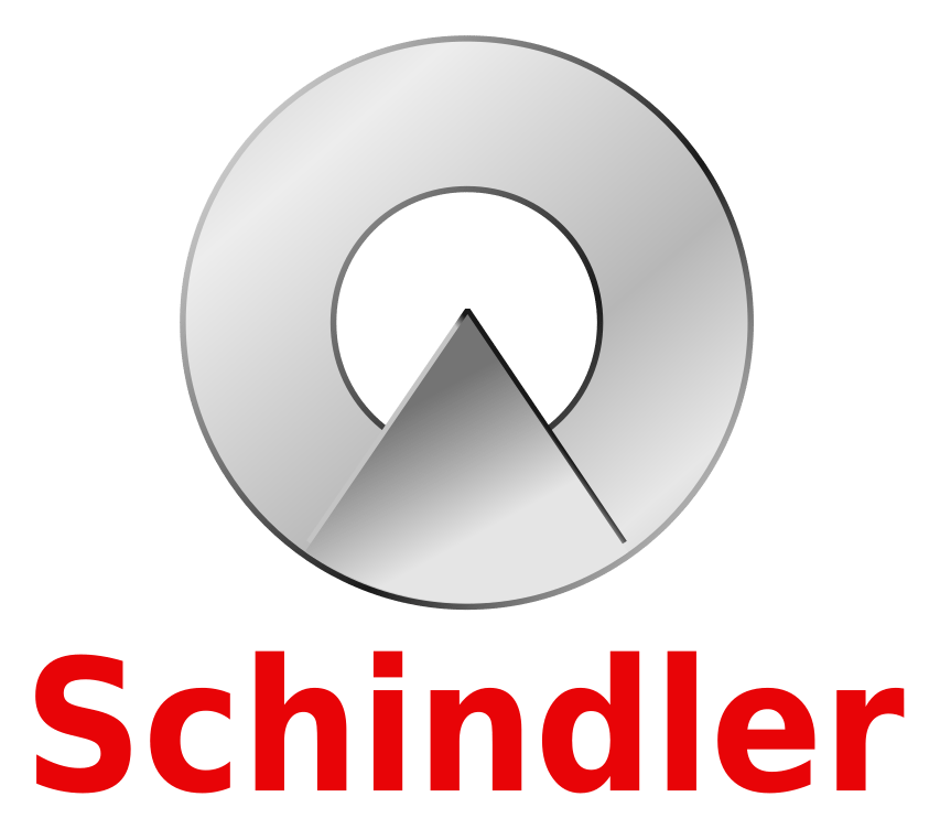 Logo Schindler sur fond transparent
