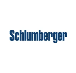 Schlumberger logo, white icon version, on a transparent background