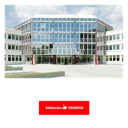 Schwan Stabilo Logo, Variante Icon, auf transparentem Hintergrund