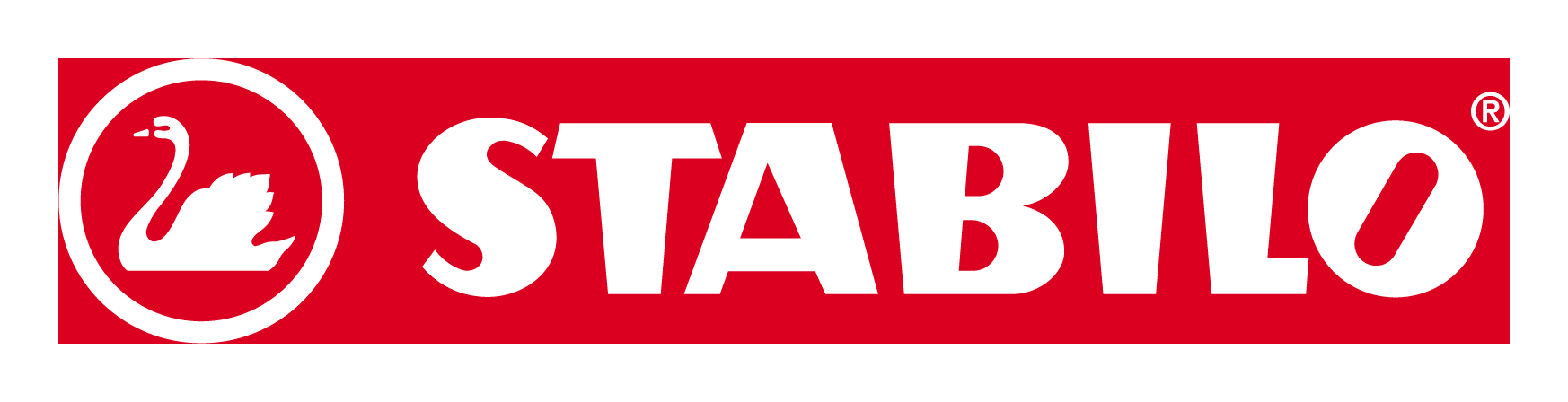 Schwan Stabilo Logo auf transparentem Hintergrund