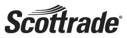 Scottrade logo, black wordmark version, on a transparent background