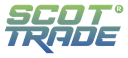 Scottrade logo, horizontal version, on a transparent background