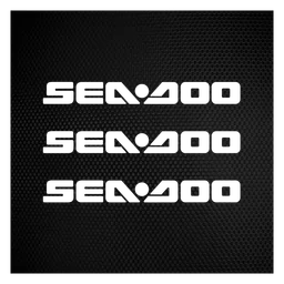Sea Doo logo, black icon version, on a transparent background