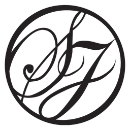Sean John logo, black icon version, on a transparent background