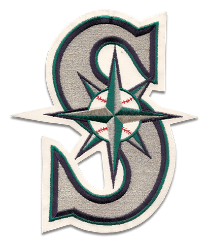 Seattle Mariners logo, monochrome icon version, on a transparent background