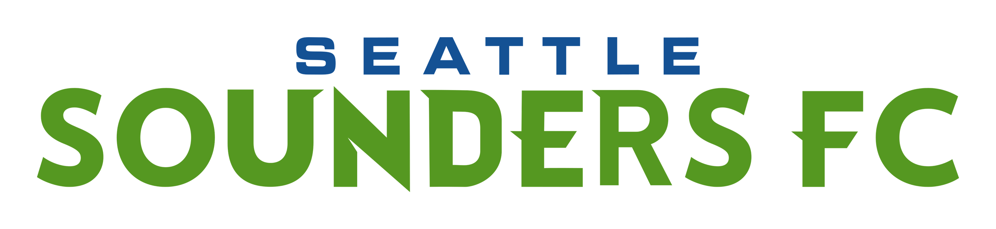 Seattle Sounders FC logo on a transparent background