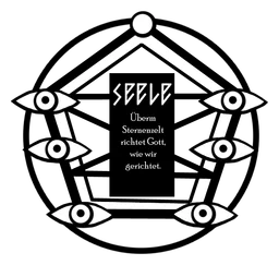 Seele logo, black icon version, on a transparent background