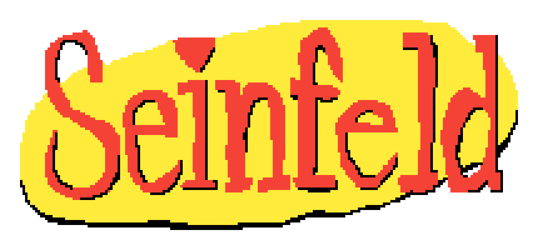 Seinfeld logo on a transparent background