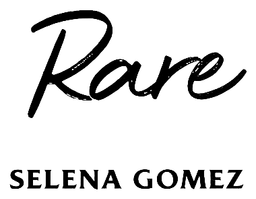 Selena Gomez logo, black version, on a transparent background