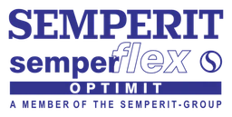 Semperit logo, horizontal version, on a transparent background