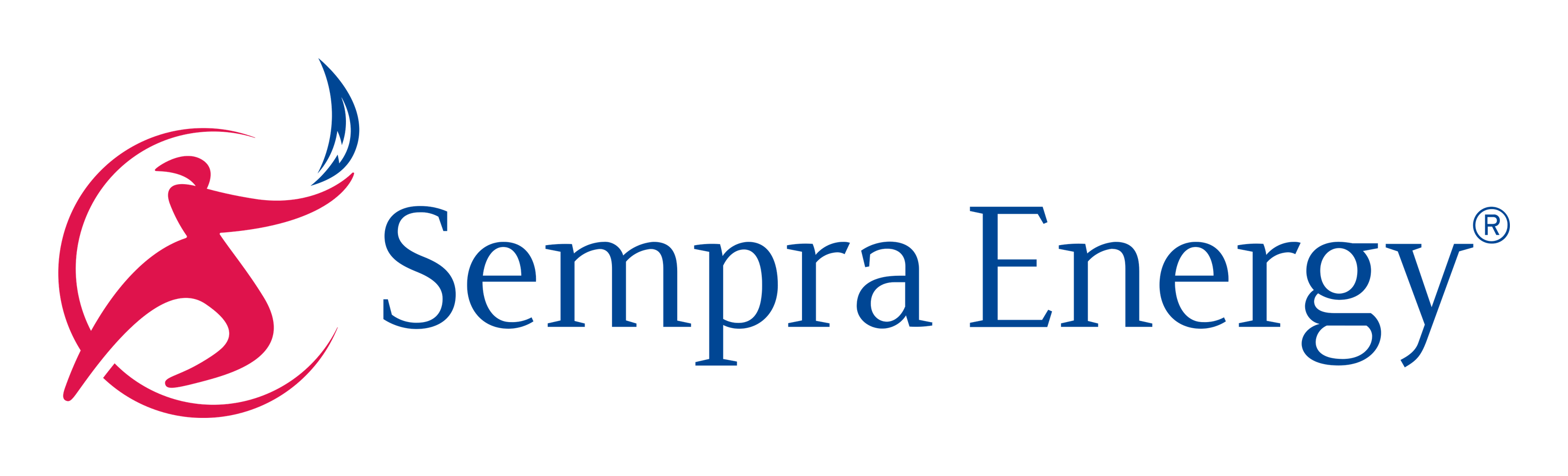 Sempra Energy logo on a transparent background