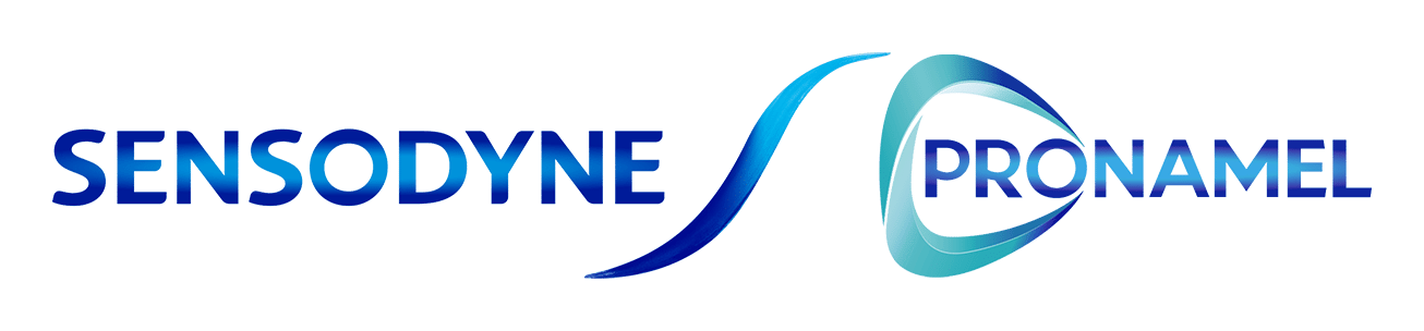 Logo de Sensodyne sobre fondo transparente