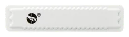 Sensormatic logo, white wordmark version, on a transparent background