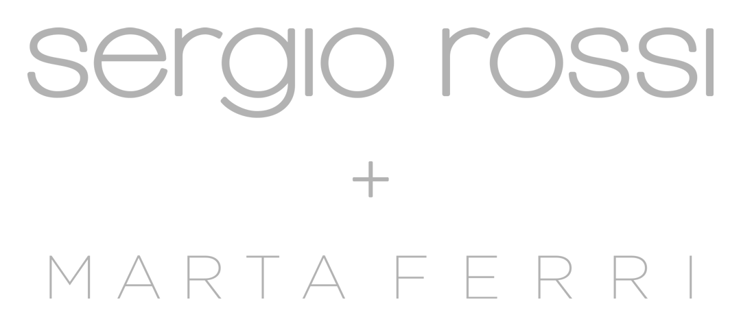 Sergio Rossi logo on a transparent background