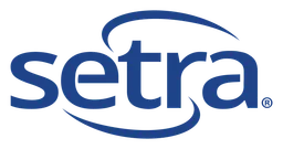 Setra logo, horizontal version, on a transparent background