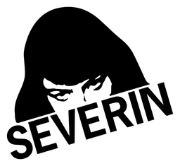 Severin logo, black icon version, on a transparent background
