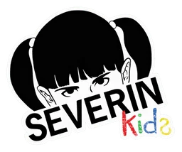 Severin logo, monochrome icon version, on a transparent background