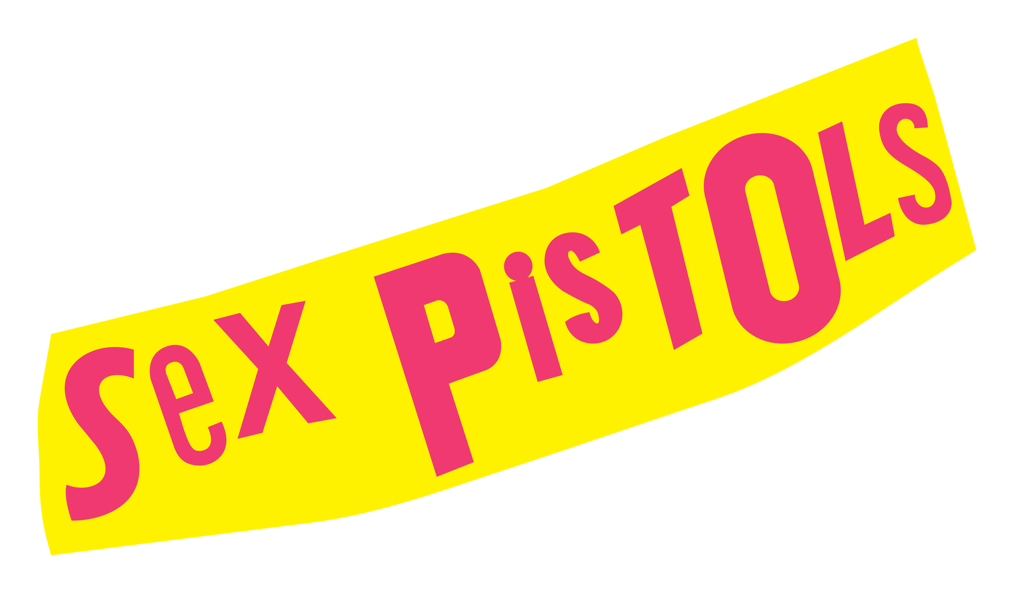 Sex Pistols logo on a transparent background