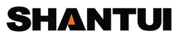 Shantui logo, black wordmark version, on a transparent background
