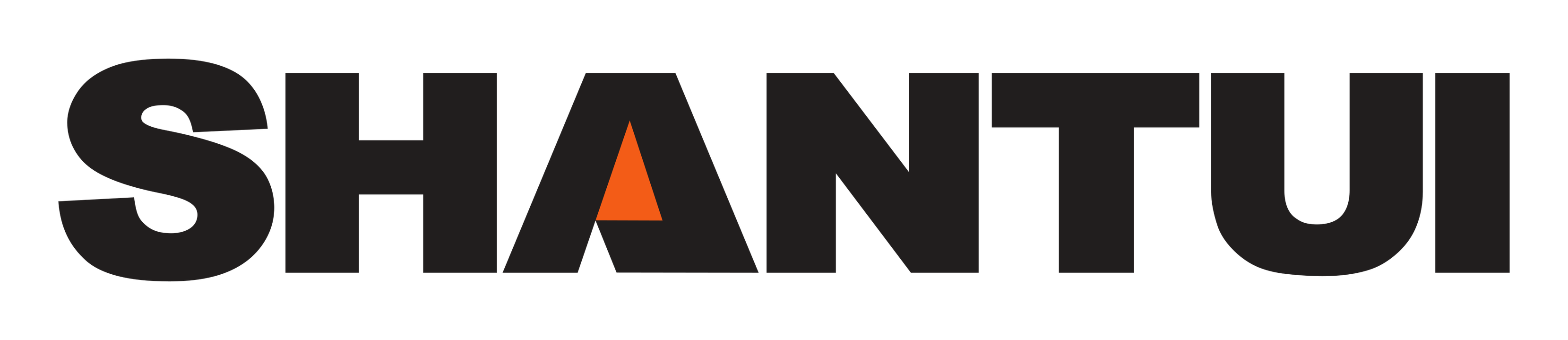 Shantui logo on a transparent background
